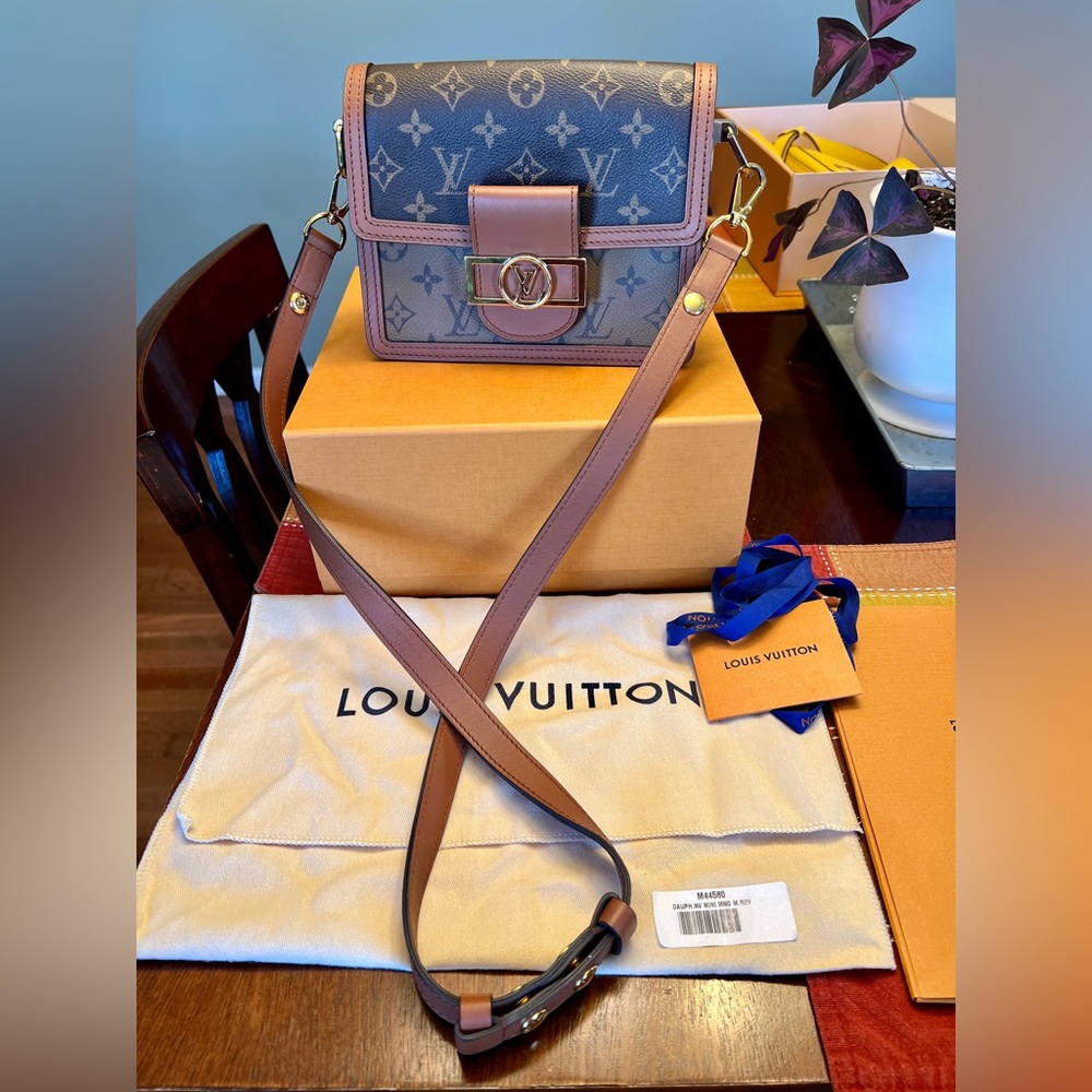 Louis Vuitton Dauphine Mini Monogram Reverse